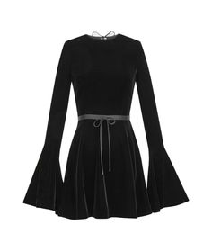 Saint Laurent Dress | italist Backless Dress Black, Long Sleeve Backless Dress, Saint Laurent Dress, Black Backless Dress, Velvet Mini Dress, Viscose Dress, Androgynous Fashion, Mini Skater Dress, Satin Mini Dress