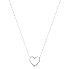 Keep your love close with this Brilliance Brass Open Heart Pendant Necklace. Keep your love close with this Brilliance Brass Open Heart Pendant Necklace. Chain type: link Metal: brass Finish: polished Pendant size: 0.7 x 0.6 in. Packaging: boxed Necklace length: 16 in. with 2 in. extender Plating: fine silver Size: 18". Color: Silver Clear. Gender: female. Age Group: adult. Necklace Box, Open Heart, Heart Pendant Necklace, Necklace Chain, Necklace Length, Brass Finish, Fine Silver, Heart Pendant, Gender Female