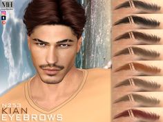 Sims 4 Cc Hair Eyebrows, Sims 4 Cc Black Eyebrows, Sims 4 Men Lashes, The Sims 4 Cc Men Eyebrows, Sims Cc Male Eyebrows, Sims 4 Realistic Eyebrows, Sims 4cc Eyebrows, Sims 4 Mens Eyebrows, Sims 4 Male Face Details