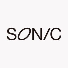 the sony logo is shown in black and white