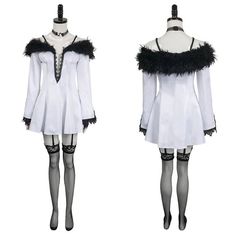 Tekken 8 Game Lili Women White Set Party Carnival Halloween Cosplay Costume · Material: Stretch Knit + Thickiy Ronior Fabric + Plush Fabric · Including: Gloves + Dress + Stockings + Necklace Shipping:   1. Processing Time: 7-15 days. 2. Standard Shipping: 10-15 days. 3. Fast Shipping: 3-5 days. 4. Attention: for quick Lili Cosplay, Gloves Dress, Tekken 8, Carnival Halloween, Dress With Stockings, White Set, Halloween Carnival, Plush Fabric, Outfits With Hats