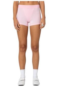 Keep your look casual and sporty with these essential stretch-cotton bike shorts. Pull-on style 95% cotton, 5% spandex Machine wash, dry flat Imported Seamless Fitted Biker Shorts For Spring, Cotton Boxer Briefs For Workout, Seamless Mid-thigh Biker Shorts For Spring, Spring Seamless Mid-thigh Biker Shorts, Trendy Fitted Cotton Shorts, Cotton Mid-thigh Length Shorts In Solid Color, Spring High Stretch Seamless Biker Shorts, Seamless Stretch Biker Shorts For Spring, Basic Stretch Shorts For Loungewear