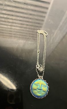 Sunkissed charm necklace by XhaosCrafts Atlanta Ga, May 1, Chains Necklace, Charm Necklace, Turquoise Necklace, Atlanta, Handmade Items, Jewelry Necklaces, United States