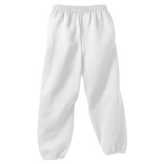 Cozy sweats in our core weight. 7.8-ounce, 50/50 cotton/poly fleece. Air jet yarn for a soft, pill-resistant finish. Elastic waistband. No drawcord. Elastic bottom cuffs. Custom Port & Company Youth Core Fleece Sweatpants in White Size Small | Cotton/Poly Fleece | Apparel | Pants Look Hip Hop, Cute Sweatpants, Cozy Sweatpants, White Sweatpants, Girl Sweatpants, Boy Sweatpants, Sweatpants Outfit, Tie Dye Outfits, Fleece Sweatpants