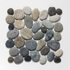 several rocks arranged on top of each other