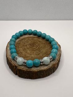 Excited to share the latest addition to my #etsy shop: Blue Turquoise Bracelet Gift, Turquoise Stretch Bracelet, 8mm Energy Bead Bracelet, Healing Energy Gift https://etsy.me/3lHSdLh #men #ethicalgemstones #bohohippie #gemstone #no #blue #turquoise #green #lovefriendsh Chakra Beads Bracelet, Chakra Beads, 8mm Beads, Authentic Jewelry, Turquoise Green, Healing Energy, Unique Handmade Jewelry, Gift Items, Modern Bohemian