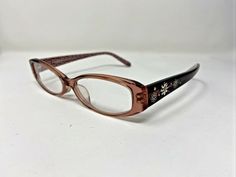 COACH Eyeglasses Frames RUTH 750AF BLUSH 651 52-15-140 Pink Full Rim KT96. Thank you for checking out our frames!   The item in this listing is being sold for FRAMES ONLY. The item you receive may contain PRESCRIPTION (RX), cracked, scratched, or DEMO lenses.  On all accounts, the lenses will need replacing. NO CASE OR WIPE INCLUDED WITH SALE.  Sizing:  Not sure what size glasses you need? Look on the inner arms of the glasses and you should see 3 numbers.  The number order is as follows:  LENS Coach Eyeglasses, Ordering Numbers, Look On, Eyeglasses Frames, Lenses, That Look, Blush, Pink, Beauty