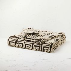 Twin/twin Extra Long Bed Blanket Ikat Black/white - Opalhouse Designed With Jungalow™: Faux Shearling, Midweight Fabric, No Fill : Target Jungalow Decor, Round Bath Rug, Long Bed, White Shower Curtain, Blanket Black, Percale Sheets, Butterfly Shape, Queen Bed, Print Blanket