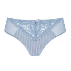 The Karolina Panty provides perfect comfort with rich lace detailing in a fan optic and a unique stripe fabric all the way to the back. It’s destined to be one of your favorites!Complete your Karolina set by purchasing a coordinating bra. Available in a range of styles: wire-free (#9719), padded wire-free (#9720), or underwire (#9721), each sold separately. Post Surgical Bra, Measure Bra Size, Men's Wigs, Mastectomy Bra, Sleep Bra, Camisole Bra, New Bra, Swim Caps, Stripe Fabric