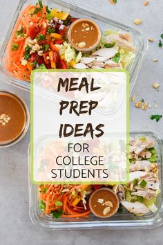 meal prep ideas for college students