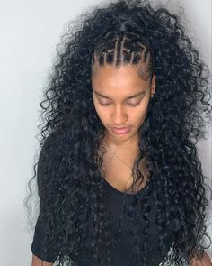 Rubber Band Hairstyle, Band Hairstyles, Rubber Band Hairstyles, Black Ponytail Hairstyles, Cute Curly Hairstyles, Hair Rubber Bands, Hairdos For Curly Hair, Natural Curls Hairstyles