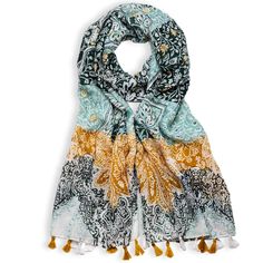 PRICES MAY VARY. ★MATERIAL - Our floral scarf is made of high quality voile, very lightweight, soft and breathable. ★DESIGN - Our lightweight scarf depict vivid and natural floral and plant motifs and are dyed with high quality eco-friendly dyes, the colors are bright and not easy to fade. ★MULTIPURPOSE - Our womens scarves size is 70x33 inches, can be flexibly transformed according to your needs, adding a unique and stylish element to your look when transformed into neck scarf, shawls and wraps Printed Scarves, Fall Winter Fashion, Boho Scarfs, Scarf Women Fashion, Leopard Print Scarf, Fall Scarves, Scarf For Women, Colorful Scarf, Summer Scarves