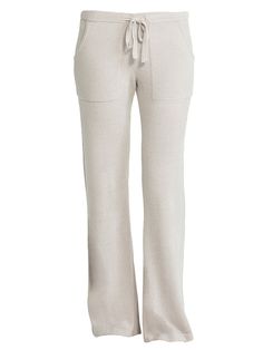 Comfortable Straight Leg Pants With Drawstring, Comfortable Drawstring Pants, Comfortable Lounging Pants With Side Pockets, Comfortable Lounge Pants With Side Pockets, Comfortable Straight Leg Bottoms With Drawstring, Beige Lounging Pants With Pockets, Lounging Wide Leg Pants With Side Pockets, Beige Pants With Pockets For Lounging, Beige Joggers With Elastic Waistband