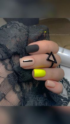 Her Nails, Blue Nail, Short Acrylic Nails Designs, Short Nail Designs, Cat Kuku, Elegant Nails, Chic Nails, Fancy Nails, Dope Nails