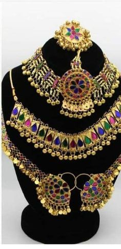 Gold color Afghan Jewellery Necklace Set Necklace Sahara Earrings Matha patti Headpiece and ring complete afghan jewelry set Sahara Earrings, Afghan Jewellery, Matha Patti, Afghan Jewelry, Jewellery Necklace, Set Necklace, Headpiece, Necklace Set, Jewelry Set