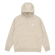 Nike Sportswear Club Fleece Stay Warm Pullover hooded Sports Brown BV2655-250 (Men's) Nike Hooded Hoodie For Sports Season, Sportswear Fleece Hooded Hoodie, Fleece Hooded Sweatshirt For Sports, Hooded Fleece Sweatshirt For Sports, Nike Fleece Moisture-wicking Hoodie, Nike Hoodie For Sports Season, Sports Fleece Hoodie, Sportswear Fleece Hoodie, Sports Hooded Fleece Hoodie