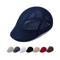 Season:Summer,Spring   Fall; Gender:Men's; Quantity:1pcs; Style:Beach,Travel; Hats Category:Flat Cap; Occasion:Vacation,Beach; Material:Mesh,Polyester; Function:Sunscreen; Pattern:Plain; Front page:FF; Listing Date:04/20/2023; Head Circumference:58 Black Breathable Sun Hat With Short Brim, Casual Black Breathable Sun Hat, Black Breathable Sun Hat For Vacation, Casual Breathable Hats For Vacation, Breathable Mesh Summer Hats, Breathable Summer Sun Hat Cap, Summer Mesh Hat With Curved Brim, Breathable Spring Cap Sun Hat, Breathable Spring Sun Hat Cap