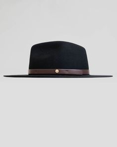 Southern Gents Geoffery Fedora - Black Taking Chances, Diamond Crown, Men Hats, Loafer Sneakers, Leather Sleeve, Fedora Hat, Style Tips, Wide Brimmed, Casual Boots