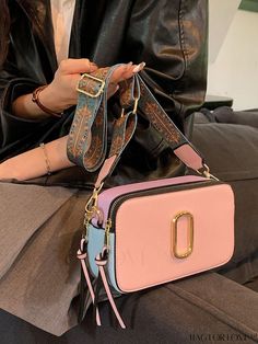 BagForLove - Color Block Metal PU Fashion Bag - Small Square Design Product Description Color Pink Type Square Bag Bag Size Mini Style Fashionable Strap Type Chain Pattern Type Geometric Closure Type Zipper Features High-capacity Material PU Leather Size Chart INCH CM Strap Length Bag Length Bag Width Bag Height 46.5 inch 5.5 inch 2 inch 3.5 inch Strap Length Bag Length Bag Width Bag Height 118 cm 14 cm 5 cm 9 cm Details Pictures Similar Products h2 { text-align: center; } /* æ¢è¡ */ li{ white-space: normal; word-break: break-all; word-wrap: break-word; } .red-box { width: 100%; display: flex; flex-direction: row; flex-wrap: wrap; justify-content: center; } .red-box > div { width: 190px; height: 250px; margin: 10px; } .red-box > div > a > img { width: 190px; height: 250px; } .size-box { Chain Pattern, Word Wrap, Small Decor, Bag Bag, Square Bag, Mini Fashion, Square Design, Metal Decor, Small Bags