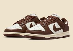 Nike Dunk Low "Cacao Wow" Release date: July 28th 2023 - 07/28/2023 Style code: DD1503-124 Color: Cacao Wow Brown Light Sail Coconut Milk White Size: 6 Women / Men 4.5 / UK 3.5 / 36.5 EU / 23.5 CM Condition: BRAND NEW NEVER WORN WITH BOX *ORDER CONFIRMATION FROM NIKE SHOWN IN LAST PICTURE* "The Nike Dunk Low became more accessible over the last year thanks to higher stock numbers and reissues. As the iconic silhouette commences another year, it’s experimenting with color palettes, resulting in p Nike X Travis Scott, Most Popular Shoes, Milk Color, Low Air Jordan 1, Shoe Wishlist, Baskets Adidas, Adidas Spezial, Dunks Nike, Jordan 2