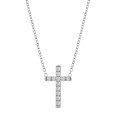 This petite cross necklace is a subtle yet stunning piece of must have jewelry in your trinket box. The perfect everyday piece, ideal for wearing on it's own or layering with other necklaces.