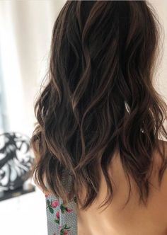 Hair Ideas For Prom Mid Length, Med Length Curled Hair, Beachy Waves Mid Length Hair, Mid Length Soft Waves, Loose Curls Medium Length Hair Brown, Loose Curls On Shoulder Length Hair, Wedding Wavy Hairstyles Mid Length, Formal Hair Mid Length