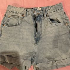 Never Worn Before, From H&M H&m Shorts, Shorts Denim, Jean Shorts, Denim Shorts, H&m, Color Blue, Size 6, Womens Shorts, Women Shopping