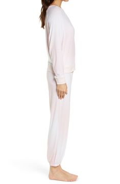 These soft brushed-jersey pajamas will not have to invite you twice to enjoy their luxe, lounge-all-day comfort. Style Name:Honeydew Intimates Star Seeker Brushed Jersey Pajamas. Style Number: 5905206. Luxe Lounge, Pink Ombre, Honeydew, Comfort Style, Boat Neck, Drawstring Waist, Duster Coat, Pajama Pants, Pajamas