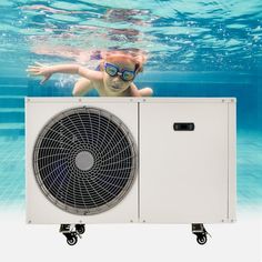 There's nothing better than a warm pool for your loved ones, children, pets, and the whole family! FICISOG Pool heater with an max output of 36612 BTU/h, it is rated to heat above-ground pools up to 7,500 gallons. Base on heat pump technology, the heat pump absorbs energy from the air and transfers it into the water. So the operation only requires very limited electric input, Operating cost Is only 1/5 of the electric or gas heating system. Quick installation without tools, easy set digital disp Pool Heat Pump, Pool Heaters, Pool Heater, Ground Pools, Gas Heating, Pool Supplies, Pool Water, Heated Pool, Heat Pump