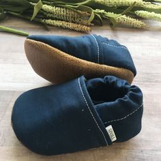 Casual Non-slip Closed Toe Moccasins, Casual Non-slip Round Toe Moccasins, Comfortable Everyday Moccasins With Round Toe, Casual Non-slip Slip-on Booties, Casual Moccasins With Round Toe For Playtime, Casual Round Toe Moccasins For Playtime, Casual Booties With Soft Sole As Gift, Casual Round Toe Moccasins, Casual Soft Sole Closed Toe Moccasins