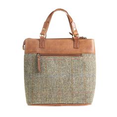 Model: 4509T_L_LT BROWN CHECK / TAN Classic Tweed Bags For Everyday Use, Classic Tweed Bag For Everyday Use, Classic Tweed Bags For Everyday, Brown Tweed Shoulder Bag For Fall, Brown Tweed Shoulder Bag For Everyday Use, Brown Tweed Bags For Fall, Brown Tweed Shoulder Bag For Travel, Brown Tweed Travel Bag, Hand Bag