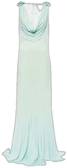 Magda Butrym, Blue Dresses, Slip Dress, Blue