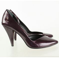 Beautiful Patent Leather Purple Ann Taylor Heels. Leather Genuine Italian. Brand New Shoes Without Box. Show Evidence Of Being Tried On (Some Small Creases) And In-Store Wear But Never Outside. See Soles. Size On Shoe: 7 1/2m Heel/Wall To Toe: 11 Width At Widest Point: 3 Heel Height: 4 Closure Type: Slip On Burgundy Pointed Toe Heels With Wrapped Heel, Burgundy Heels With Wrapped Heel And Pointed Toe, Burgundy Heels With 4-inch Heel For Office, Chic Burgundy Patent Leather Heels, Burgundy Round Toe Heels For Formal Occasions, Burgundy 4-inch Heels For Office, Burgundy Patent Leather Heels With Closed Toe, Formal Burgundy Heels With Pointed Toe, Formal Burgundy Pointed Toe Heels