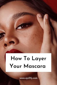 It doesn’t matter if you’re using different mascaras or using one mascara for multiple coatsThere’s always a risk for clumping when you’re layering mascarasSo find below the best way to layer your mascara to achieve maximum curllengthand volume at the same time without clumping whatsoeverHow to layer mascaralayering mascaralayer mascarahow to layer on mascaralayer mascaras Trick Words, Short Lashes, Makeup Mistakes, Mascara Makeup, Thicker Eyelashes, Diy Lips, Cream Makeup