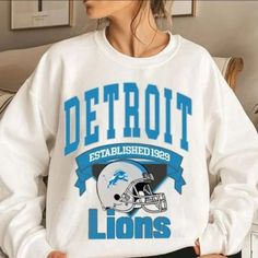 Unisex Sweatshirt - Materials: 50% Combed Ringspun Cotton And 50% Polyester; Light Fabric (4.3 Oz/Yd (146 G/M)); Runs True To Size. - Size: Available In S, M, L, Xl, 2xl - Fast Shipping: Printed And Shipped Directly From Usa. - Great Gift Ideas: Buy It Now And Make It A Great Gift For Yourself Or Your Beloved Ones On Birthday, Halloween, Christmas, New Year, Father's Day, Mother's Day, Anniversary Day, Valentine... White Relaxed Fit Shirt With Team Name, Relaxed Fit White Shirt With Team Name, White Relaxed Fit Shirt For Sports Events, White Fan Apparel Shirt With Letter Print, White Letter Print Shirt For Fan Apparel, White Letter Print Shirt For Fans, White Relaxed Fit Shirt With Team Spirit, White Relaxed Fit Shirt For Game Day, Collegiate White Sweatshirt With Screen Print