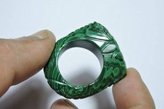 Buyer Will Receive 1 Piece Natural Malachite Full Carved Single Gemstone Made Ring.you will really love it.you will gift it to your love ones and friends. Product Details Product Name - Natural Malachite Full Carved Single Gemstone Made Ring. Gemstone - Natural Malachite Quantity - 1 Piece 100% Natural ----------------------------------------------------------------------------- THIS BEAUTIFUL ITEM IS AVAILABLE ONLY ON ETSY ------------------------------------------------------------------------ Green Carved Rings Perfect For Gifts, Green Carved Rings For Anniversary, Green Carved Jewelry For Anniversary, Tire Rings, Hand Carved Ring, Smokey Topaz, Carved Ring, 24kt Gold, Amethyst Quartz