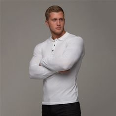 High-Quality Men's Long Sleeve Polo Shirt Elevate your casual and business attire with our breathable cotton polo shirt for men. Experience comfort and style in this top-notch poloshirt, perfect for any occasion. SPECIFICATIONS size: M, L, XL, XXL Type: Slim Suitable for the crowd: youth Style: Casual Sleeve Length(cm): Full Pattern Type: Solid Origin: Mainland China Material: COTTON Listing Year / Season: Spring,Autumn,Winter Feature: Breathable Colour: White, black, red,gray,army green Color S Slim Fit White Cotton Polo Shirt, Slim Fit Cotton Collared Polo Shirt, Slim Fit Collared Cotton Polo Shirt, Casual White Long Sleeve Polo Shirt, White Long Sleeve Casual Polo Shirt, Fitted Long Sleeve White Polo Shirt, White Fitted Long-sleeve Polo Shirt, Classic White Polo Shirt, White Collared Polo Shirt For Business Casual