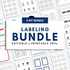 the labeling bundle includes labels and printables