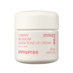 Cherry Blossom Glow Tone-Up Cream Innisfree Skincare, Princess Pumpkin, Jelly Cream, Tone Up Cream, Kawaii Makeup, Tone Up, Facial Cream, Pink Tone, Tone It Up