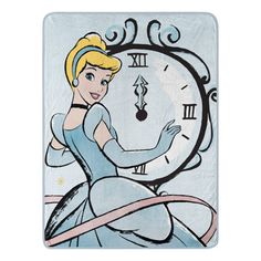 an image of a cartoon character with a clock on it's face and hand