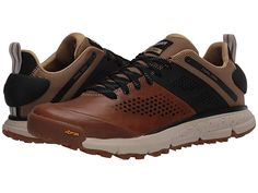 Breathable Leather Lace-up Trail Running Shoes, Rugged Outdoor Walking Shoes With Ortholite Insole, Rugged Low-top Running Sneakers, Rugged Low-top Sneakers For Running, Functional Brown Running Shoes With Round Toe, Rugged Sneakers With Vibram Sole For Sports, Rugged Sports Sneakers With Vibram Sole, Functional Brown Sneakers For Walking, Sporty Walking Shoes For Outdoor With Cushioned Footbed