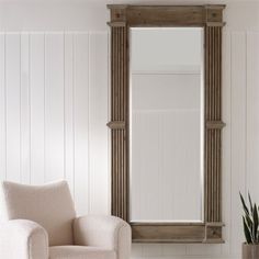 Find many great new & used options and get the best deals for Uttermost McAllister Farmhouse Fir Wood Oversized Mirror in Natural at the best online prices at eBay! Free shipping for many products! Traditional Millwork, Oversized Floor Mirror, Product Engineering, Uttermost Mirrors, Rectangular Mirror, Wood Mirror, Fir Wood, Large Mirror, Mirrors Wayfair