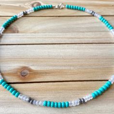 Colorful Choker, Trendy Chokers, White Choker, Beaded Jewelry Necklaces, Long Beaded Necklace, Beaded Anklets, Western Jewelry, Seed Bead Necklace, Beaded Choker