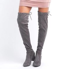 Women's Charlotte Russe Tie-Back Over The Knee Boots Sz.10. Who Says Dressing Fashionable Can't Be Affordable? These Boots Are A True Fashion Statement. They Would Look Great With Pattern Shorts. Back Tie For Over The Knee To Keep Them In Place And A Solid Heel Not Too High Or Too Low. Pre-Owned Never Worn, New Condition. Spring Wide Calf Lace-up Boots, Casual High Heel Lace-up Boots, Casual Ankle-high Fitted Lace-up Boots, Trendy Synthetic Knee-high Spring Boots, Fitted Lace-up Knee-high Boots For Spring, Trendy Fitted Lace-up Boots For Spring, Fitted Trendy Lace-up Boots For Spring, Fitted Casual Lace-up Boots For Spring, Spring Wide Calf Synthetic Knee-high Boots