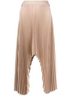 light brown stretch-design high-waisted pleated skirt asymmetric design mid-length Asymmetrical Beige Bottoms For Work, Chic Fitted Pleated Skirt With Asymmetrical Hem, Beige Asymmetrical Bottoms For Work, Chic Beige Bottoms With Accordion Pleats, Asymmetrical Pleated Summer Skirt, Beige Pleated Asymmetrical Skirt, Spring Asymmetrical Pleated Skirt, Knee-length Spring Bottoms With Folds, Spring Knee-length Bottoms With Folds