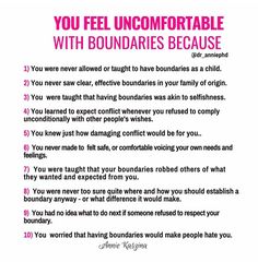 Becoming Assertive, Boundaries Quotes, Inner Child Healing, Healthy Boundaries, Self Care Activities, Narcissism, Self Improvement Tips