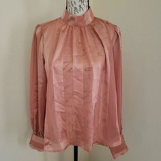 Blush Color Blouse New With Tags From Forever21 Trendy Pink Blouse For Date Night, Feminine Blouse For Night Out, Feminine Pink Blouse For Night Out, Elegant Forever 21 Tops For Fall, Pink Formal Top For Spring, Formal Pink Tops For Spring, Forever 21 Feminine Blouse For Spring, Elegant Long Sleeve Tops From Forever 21, Elegant Long Sleeve Tops By Forever 21