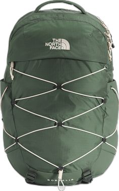 The North Face Green Standard Backpack, The North Face Green Backpack For Everyday Use, Green The North Face Backpack For Everyday, Green The North Face Backpack For Outdoor Activities, The North Face Green Backpack For Outdoor, The North Face Backpack For Camping, The North Face Standard Backpack For Camping, Functional The North Face Backpack, Green The North Face Outdoor Backpack