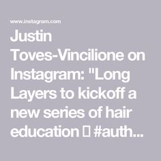 Justin Toves-Vincilione on Instagram: "Long Layers to kickoff a new series of hair education ✂️ #authenticbeautymovement 
.
One of the most requested haircut techniques behind the chair is layers! This simple technique will allow you to create multiple looks and customizations for your guests behind the chair. Over direction and elevation being the key in creating subtle changes like maintaining or taking away length 
.
Products used to style @authenticbeautyconcept.us 
💧 Hydrate Spray Conditioner as a cutting aid and blow dry prep 
🍃 Amplify Mousse used to build a foundation of lasting volume 
💧 Nourishing Hair Oil to seal the appearance and feel of split ends 
.
All products in bio and provide heat protection up to 450° - free from SLS/SLES, Parabens, Microplastics & Mineral Oils 🍃
.