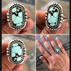 New, Never Worn. Fits A Size 5. Beautiful Light Blue Turquoise Stone In A Sterling Silver Setting. Stamped Sterling And With The Artists Maker Mark. No Trades! Vintage Turquoise Rings, Wild Jewelry, Vintage Turquoise Jewelry, Vintage Turquoise Ring, Silversmithing Jewelry, Child Of Wild, Eco Jewelry, Turquoise Rings, Vintage Turquoise